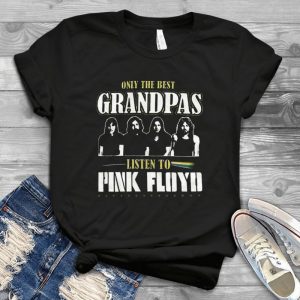 Only The Grandpas Listen To Pink Floyd Tee - Pink Floyd Men Shirt Cute Art For Music Lovers Handmade Shirt