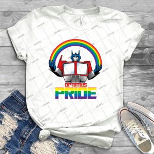 Optimus Pride 10 - Best Unisex Trending Handmade T-shirt Gift Idea For Men T-shirt For Woman