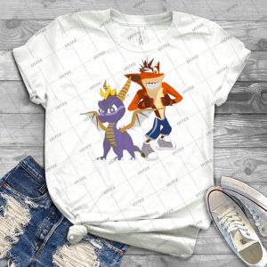Orange  Purple - Trending Shirt For Women Vintage Retro Tee For Men Kid's T-Shirt Handmade Shirt