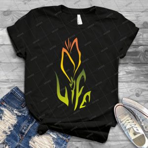 Orange Flower Of Life 20 - Trending Shirt For Women Vintage Retro Tee For Men Kid's T-Shirt Handmade Shirt