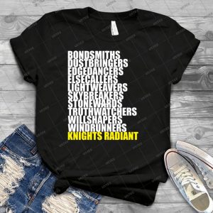 Orders Of The Knights Radiant - Best Unisex Trending Handmade T-shirt Gift Idea For Men T-shirt For Woman