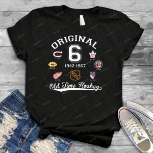 Original Six - Best Unisex Trending Handmade T-shirt Gift Idea For Men T-shirt For Woman