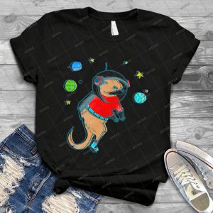 Otter Space  98 - Vintage Men's Shirt Tshirt For Women Classic Handmade Shirt Retro Graphic Tee