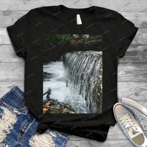 Otters River 35 - Vintage Men's Shirt Tshirt For Women Classic Handmade Shirt Retro Graphic Tee