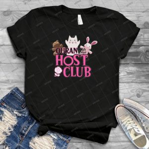 Ouran Highschool Host Club 1 - Trending Shirt For Women Vintage Retro Tee For Men Kid's T-Shirt Handmade Shirt
