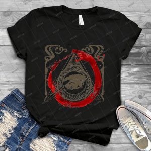 Ouroboros 80 - Vintage Men's Shirt Tshirt For Women Classic Handmade Shirt Retro Graphic Tee