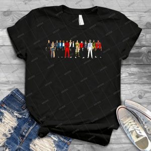 Outfits Of Jackson Lv 33 - Vintage Men's Shirt Tshirt For Women Classic Handmade Shirt Retro Graphic Tee