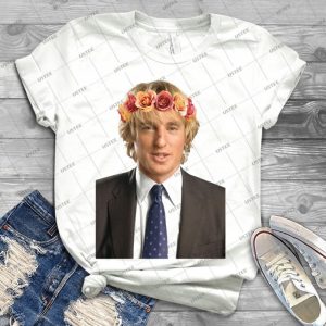 Owen Wilson Flower Crown - Best Unisex Trending Handmade T-shirt Gift Idea For Men T-shirt For Woman