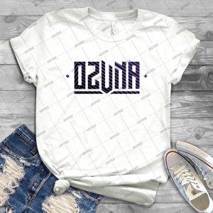Ozuna Camiseta Logotipo Purpura 26 - Trending Shirt For Women Vintage Retro Tee For Men Kid's T-Shirt Handmade Shirt