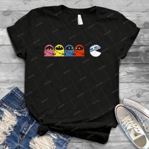 Pac Man Wars 51 - Trending Shirt For Women Vintage Retro Tee For Men Kid's T-Shirt Handmade Shirt