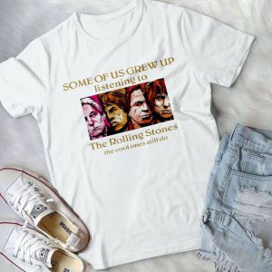 Painted The Rolling Stones Some Of Us Grew Up Listening To The Rolling Stones The Cool Ones Still Do Handmade Shirt