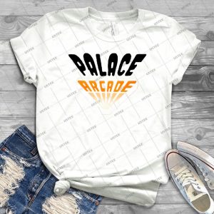 Palace Arcade - Choses Ãƒâ©tranges - - Vintage Men's Shirt Tshirt For Women Classic Handmade Shirt Retro Graphic Tee