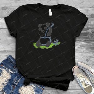 Panda In Meinen Fillings 83 - Vintage Men's Shirt Tshirt For Women Classic Handmade Shirt Retro Graphic Tee