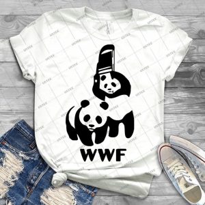 Panda Wrestling-One-Print - Best Unisex Trending Handmade T-shirt Gift Idea For Men T-shirt For Woman