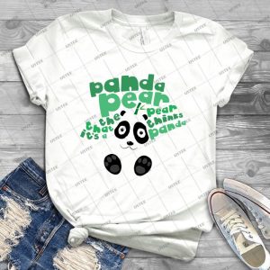 Pandapear - Best Unisex Trending Handmade T-shirt Gift Idea For Men T-shirt For Woman