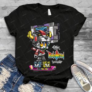 Pandatron 52 - Vintage Men's Shirt Tshirt For Women Classic Handmade Shirt Retro Graphic Tee