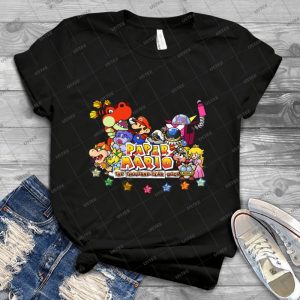 Paper Mario- The Thousand Year Door - Gift Idea Shirt For Men Tee For Women Classic Retro Vintage Graphic T-Shirt