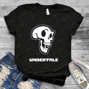 Papyrus-Undertale - Vintage Men's Shirt Tshirt For Women Classic Handmade Shirt Retro Graphic Tee