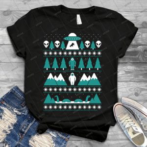 Paranormal Christmas Sweater - Best Unisex Trending Handmade T-shirt Gift Idea For Men T-shirt For Woman