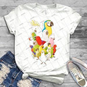 Parrot Party 22 - Trending Shirt For Women Vintage Retro Tee For Men Kid's T-Shirt Handmade Shirt