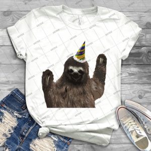 Party Animal-Sloth - Best Unisex Trending Handmade T-shirt Gift Idea For Men T-shirt For Woman