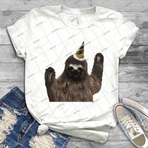 Party Animal - Sloth 5 - Gift Idea Shirt For Men Tee For Women Classic Retro Vintage Graphic T-Shirt
