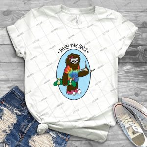 Pass The Salt-Stoner Sloth - Best Unisex Trending Handmade T-shirt Gift Idea For Men T-shirt For Woman