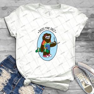 Pass The Salt - Stoner Sloth 10 - Trending Shirt For Women Vintage Retro Tee For Men Kid's T-Shirt Handmade Shirt