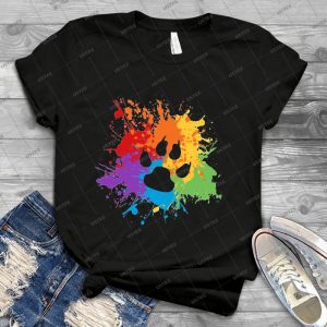 Paw Pride- Light - Best Unisex Trending Handmade T-shirt Gift Idea For Men T-shirt For Woman