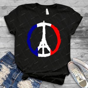Peace For Paris 61 - Gift Idea Shirt For Men Tee For Women Classic Retro Vintage Graphic T-Shirt