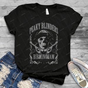 Peaky Blinders Birmingham - Gift Idea Shirt For Men Tee For Women Classic Retro Vintage Graphic T-Shirt