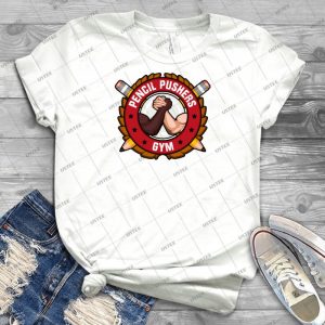 Pencil Pushers Gym 73 - Gift Idea Shirt For Men Tee For Women Classic Retro Vintage Graphic T-Shirt