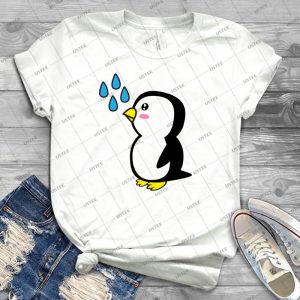 Penguins Do Not Like Rain 86 - Trending Shirt For Women Vintage Retro Tee For Men Kid's T-Shirt Handmade Shirt
