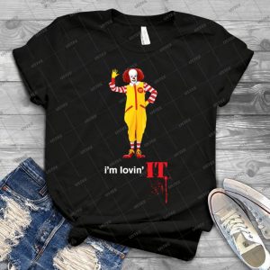 Pennywise Lovin It -  White Font  - 30 - Gift Idea Shirt For Men Tee For Women Classic Retro Vintage Graphic T-Shirt