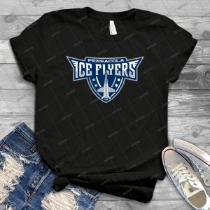 Pensacola Ice Flyers - Vintage Men's Shirt Tshirt For Women Classic Handmade Shirt Retro Graphic Tee