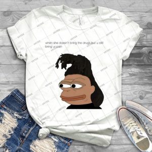 Pepe- The Weeknd - Gift Idea Shirt For Men Tee For Women Classic Retro Vintage Graphic T-Shirt
