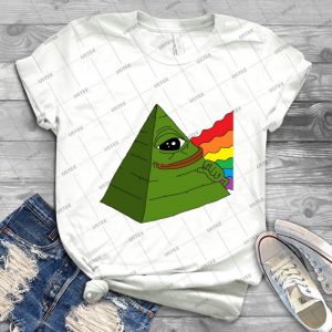 Pepe Illuminati - Gift Idea Shirt For Men Tee For Women Classic Retro Vintage Graphic T-Shirt