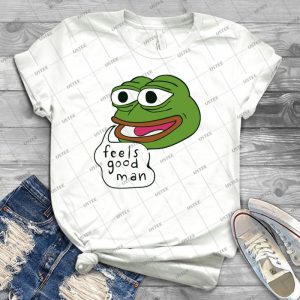 Pepe The Frog Feels Good Man - Best Unisex Trending Handmade T-shirt Gift Idea For Men T-shirt For Woman