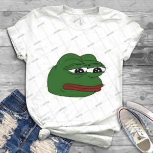 Pepe The Sad Frog - Gift Idea Shirt For Men Tee For Women Classic Retro Vintage Graphic T-Shirt