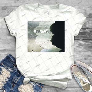 Pepe The Sad Frog - Rainy Window - - Gift Idea Shirt For Men Tee For Women Classic Retro Vintage Graphic T-Shirt