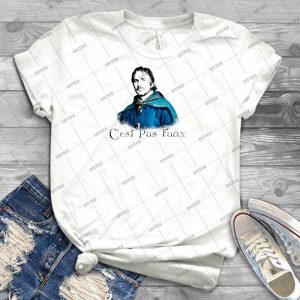 Perceval De Galles-C Est Pas Faux Kaamelott - Best Unisex Trending Handmade T-shirt Gift Idea For Men T-shirt For Woman