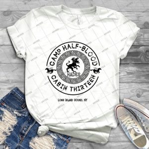 Percy Jackson - Camp Half-Blood - Cabin Thirteen - Hades 80 - Trending Shirt For Women Vintage Retro Tee For Men Kid's T-Shirt Handmade Shirt
