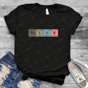 Periodic Table - Think 7 - Vintage Men's Shirt Tshirt For Women Classic Handmade Shirt Retro Graphic Tee