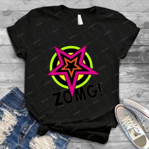 Persona 5-Zomg - Vintage Men's Shirt Tshirt For Women Classic Handmade Shirt Retro Graphic Tee