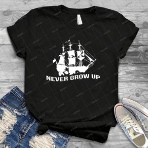Peter Pan-Never Grow Up - Best Unisex Trending Handmade T-shirt Gift Idea For Men T-shirt For Woman
