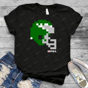Phl Helmet-Tecmo Bowl Shirt - Gift Idea Shirt For Men Tee For Women Classic Retro Vintage Graphic T-Shirt