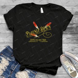 Phoenix Down  71 - Vintage Men's Shirt Tshirt For Women Classic Handmade Shirt Retro Graphic Tee