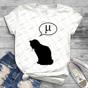 Physics Cat And Friction Coefficient - Best Unisex Trending Handmade T-shirt Gift Idea For Men T-shirt For Woman