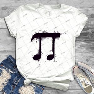 Pi Note T Shirt - Best Unisex Trending Handmade T-shirt Gift Idea For Men T-shirt For Woman