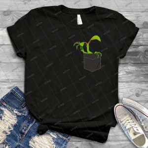 Picket In The Pocket V-2 50 - Vintage Men's Shirt Tshirt For Women Classic Handmade Shirt Retro Graphic Tee